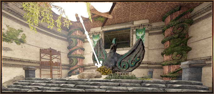 Intérieur du temple